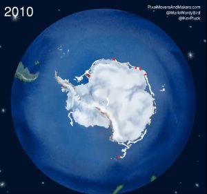 Iceberg en la Antártida